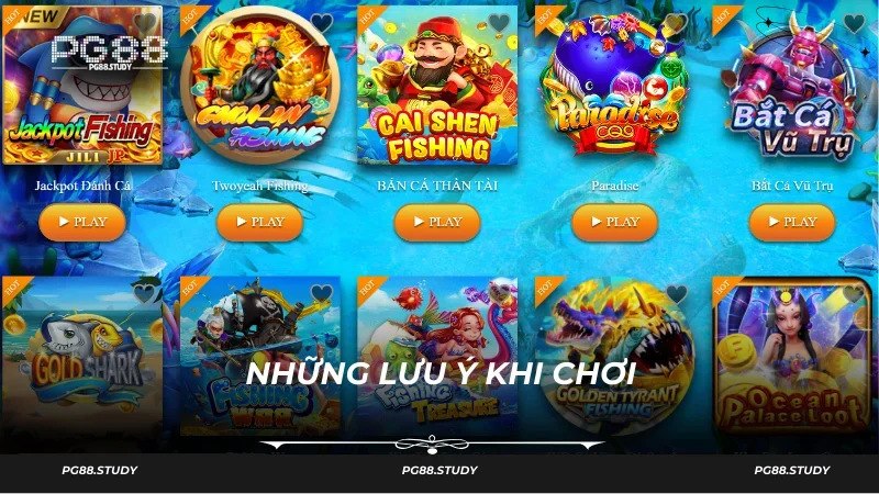 Hãy có chiến lược bắn cá để săn về nhiều tiền