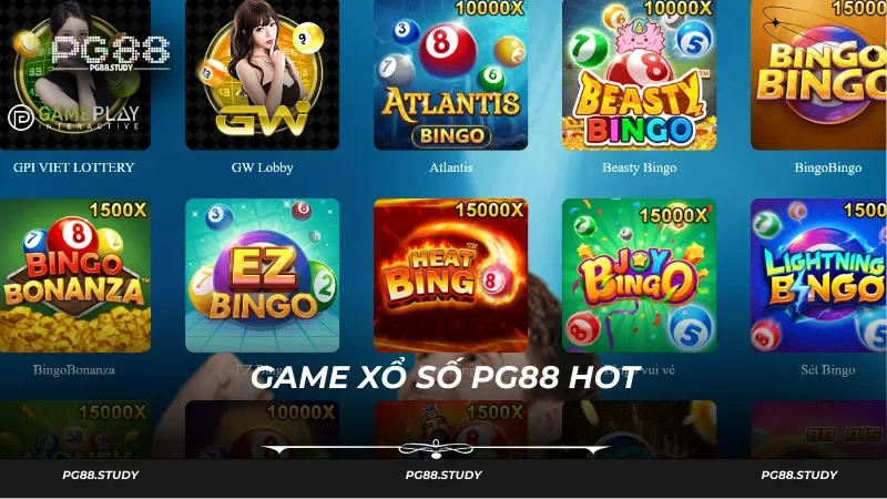 Điểm qua những tựa game xổ số PG88 hot nhất